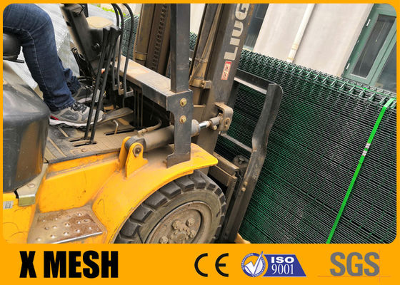 X MESH 2x3m মেটাল মেশ ফেন্সিং RAL 6005 মেটাল গ্রিড ফেন্স ODM