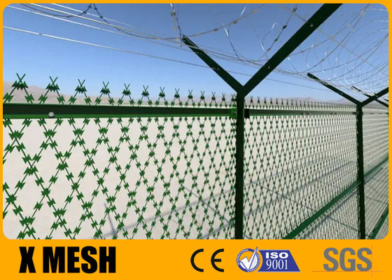 ASTM স্ট্যান্ডার্ড Bto-22 ওয়েল্ডেড রেজার তারের জাল বিমানবন্দর এবং সামরিক ঘাঁটিতে ব্যবহৃত হয়
