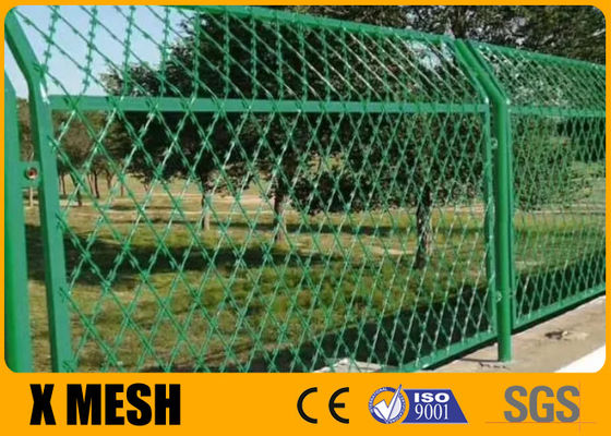 ASTM স্ট্যান্ডার্ড Bto-22 ওয়েল্ডেড রেজার তারের জাল বিমানবন্দর এবং সামরিক ঘাঁটিতে ব্যবহৃত হয়