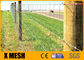 তারের জাল 1.8m ASTM A121 সহ কবজা জয়েন্ট গ্যালভানাইজড ফিল্ডের বেড়া